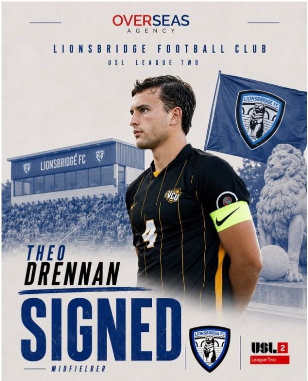 Theo Drennan — getekend, Lionsbridge FC (USL League Two)